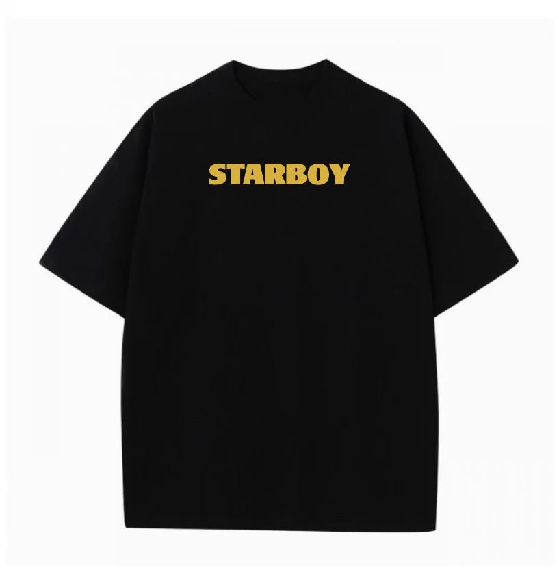 Starboy Prakash Mathew - Originals - Over-sized Tee - Black