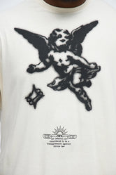 Angelic Stencils - Over-sized Tee - White