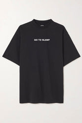 Go To Sleep -  Originals - Over-sized Tee - Black