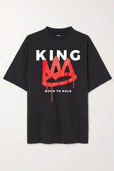 Born King - Originals - Over-sized Tee - Black