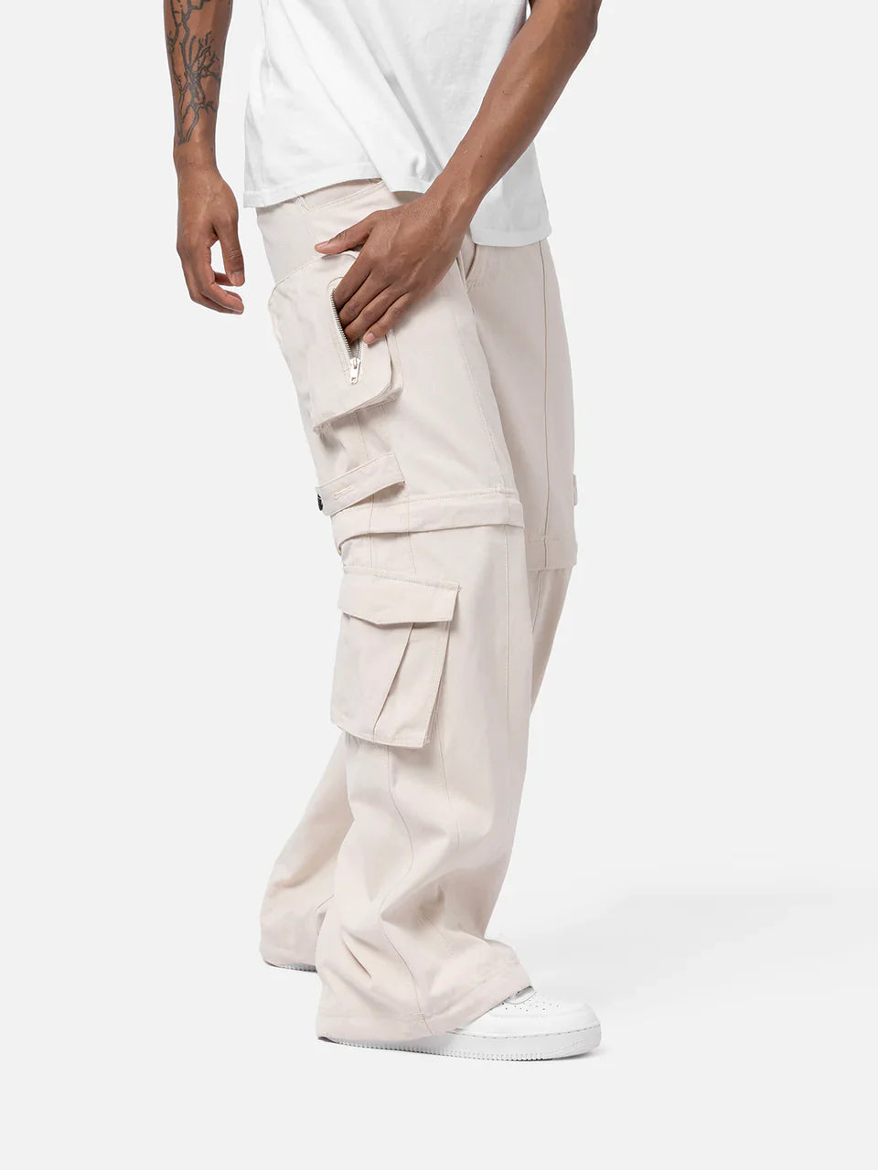 Y6 Cargo Pants - Beige