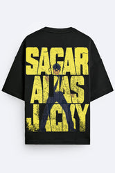 Sagar Alias Jacky - Over-sized Tee - Black