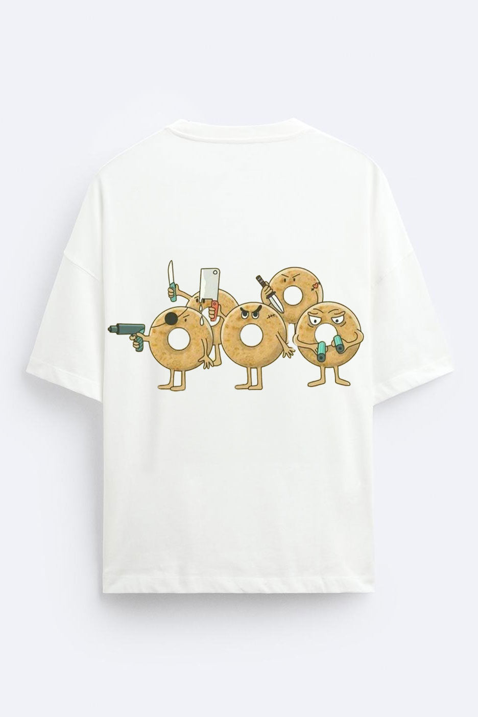 Cereal Killers - Over-sized Tee - White