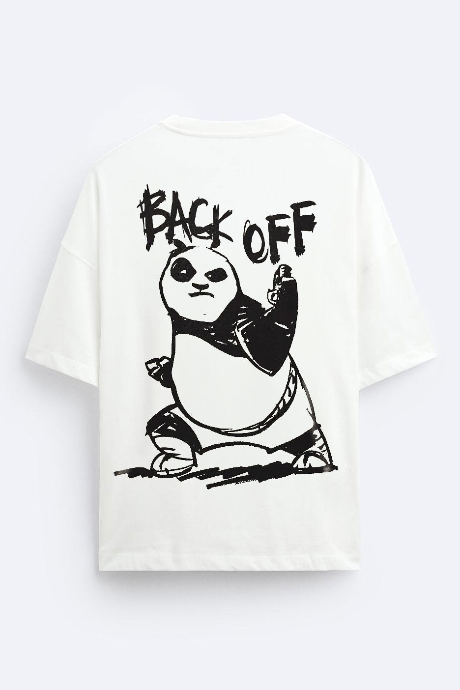 Kung Fu Panda - Over-sized Tee - White