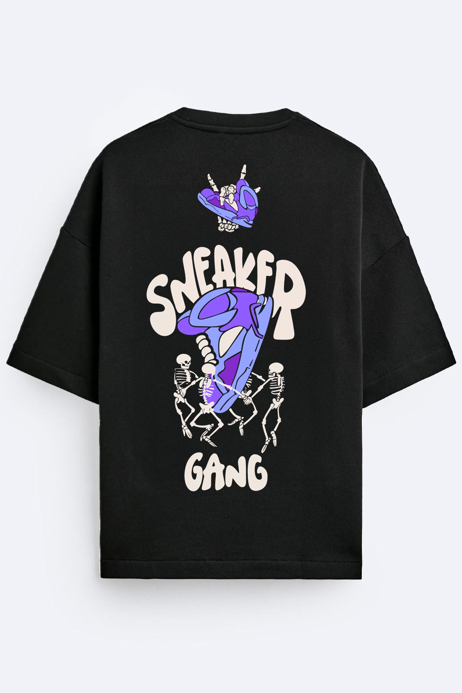 Sneaker Head -  Originals - Over-sized Tee - Black