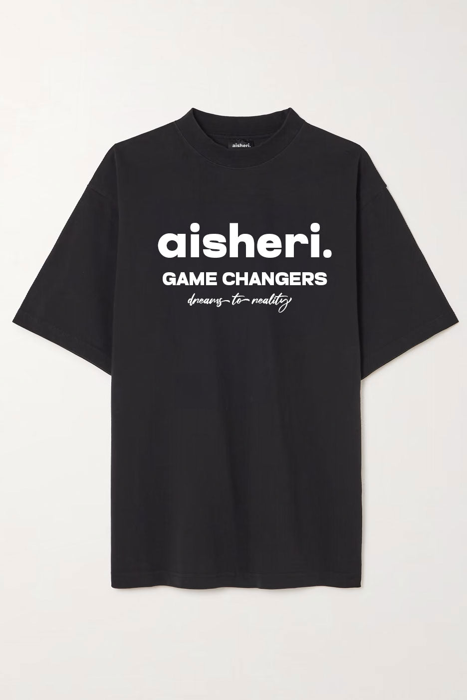 Game Changers - Originals - Over-sized Tee - Black