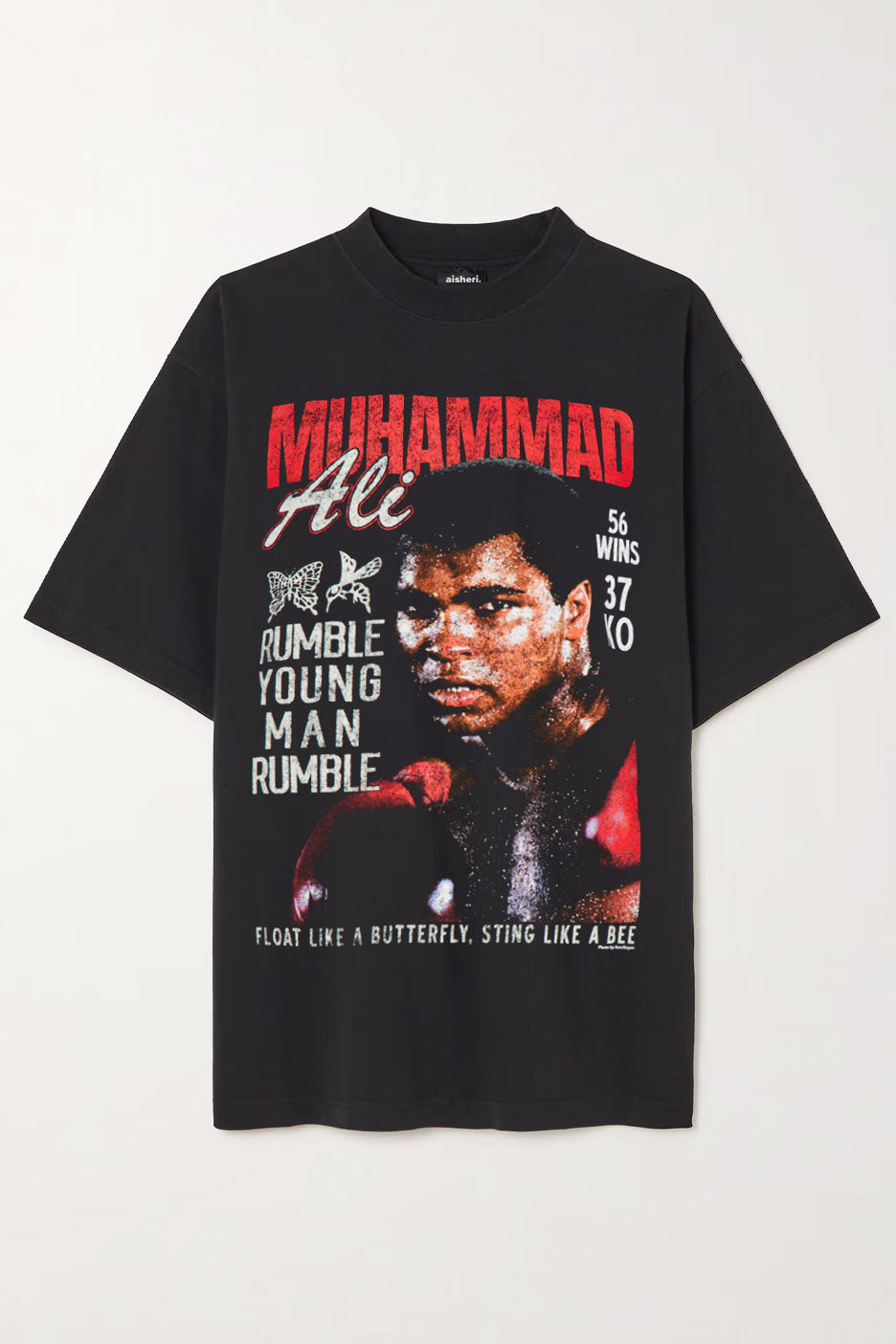 Muhammed Ali - Over-sized Tee - Black