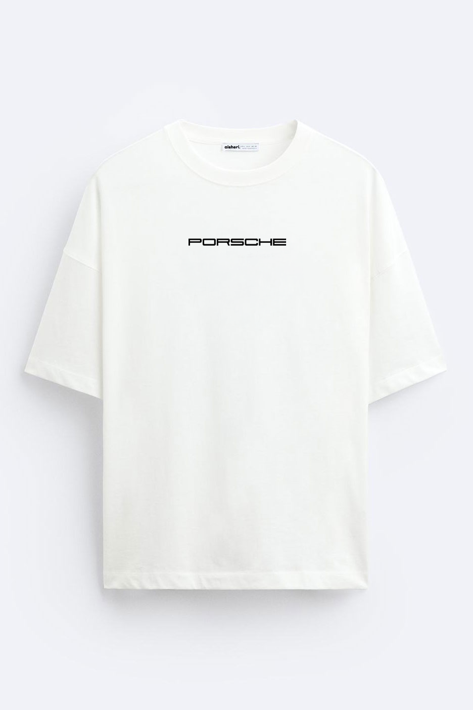 Porsche 911  - Over-sized T-Shirt - White