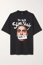 The Real Slim Shady - Over-sized Tee - Black